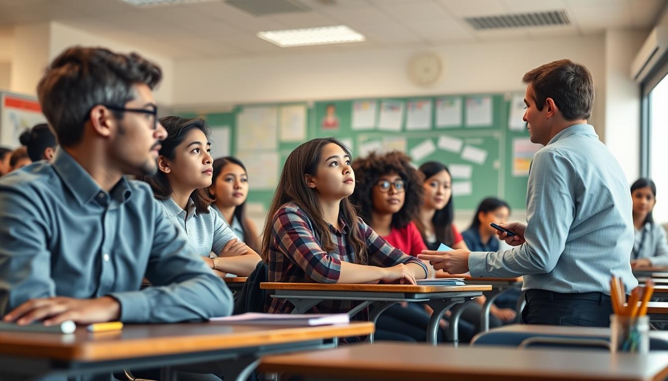 Students and educational resources in a modern learning environment